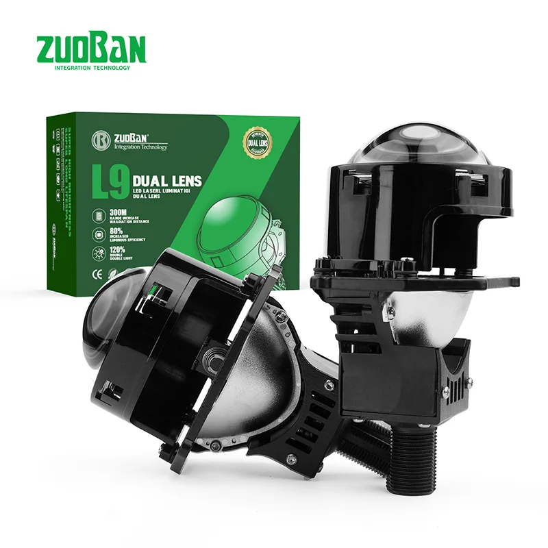 T2225/Faros delanteros de lente doble de lente única de alta potencia de 2,5 pulgadas y 110 W